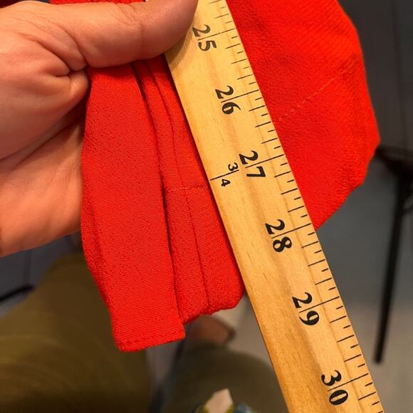 Iorane Red Cutout Wide Leg Jumpsuit Sz Medium - Picture 11 of 11